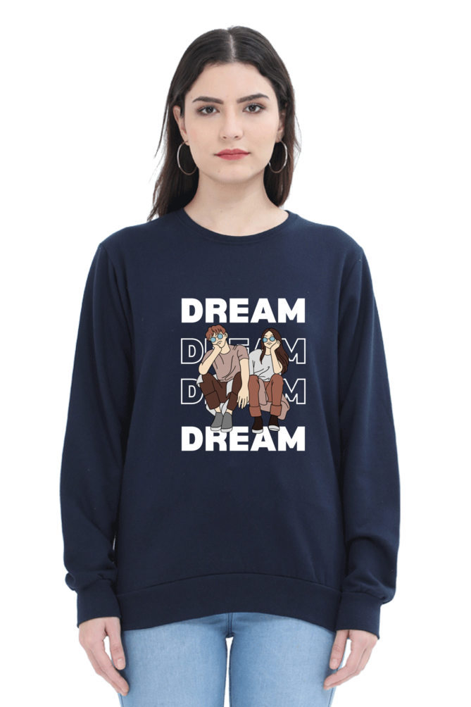 WOMEN || SWEATSHIRT || DREAM || DREAMER || MOTIVATIONAL QUOTES ||  HOPE || POSITIVE THINKING || SELF-LOVE || SELF-CARE || WINTER WEAR