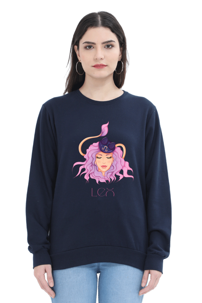 WOMEN || SWEATSHIRT || ZODIAC SIGN || ASTROLOGY || LEO || BRAVERY || STRENGTH || BIRTHDAY || GIFTS FOR HER