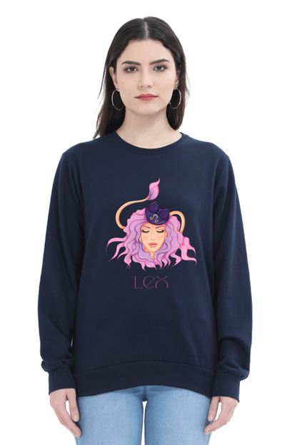 WOMEN || SWEATSHIRT || ZODIAC SIGN || ASTROLOGY || LEO || BRAVERY || STRENGTH || BIRTHDAY || GIFTS FOR HER