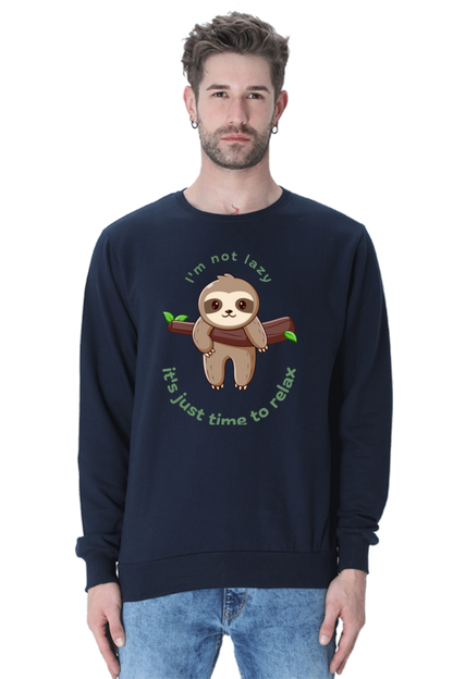 MEN || SWEATSHIRT || STREETWEAR || FUNNY QUOTES || SLOTH || ANIMAL PRINT || ANIMAL LOVER || LAZY || SLOTH LOVER || WINTER WEAR