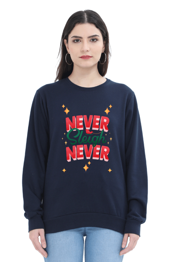 WOMEN || SWEATSHIRT || FUNNY QUOTES || MERRY CHRISTMAS || SANTA CLAUS || HUMOR || CHRISTMAS SAYING || GRAPHIC DESIGN ||  HOLIDAY FASHION || PHRASES || WINTER WEAR