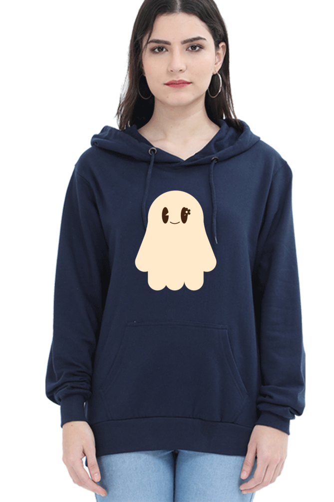 WOMEN || HOODIE SWEATSHIRT || STREETWEAR || GHOST || HOLIDAY FASHION || SPOOKY || FUNNY || HALLOWEEN || CHRISTMAS GIFT || WINTER WEAR