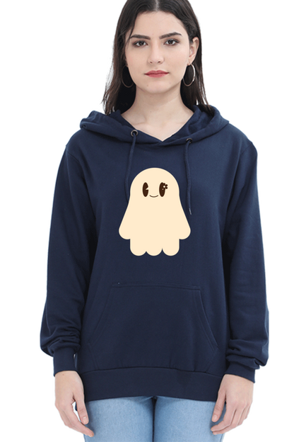 WOMEN || HOODIE SWEATSHIRT || STREETWEAR || GHOST || HOLIDAY FASHION || SPOOKY || FUNNY || HALLOWEEN || CHRISTMAS GIFT || WINTER WEAR