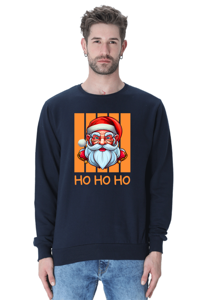 MEN || SWEATSHIRT || STREETWEAR || MERRY CHRISTMAS || SANTA CLAUS || HO HO HO ||  HOLIDAY FASHION || CHRISTMAS GIFTS || WINTER WEAR