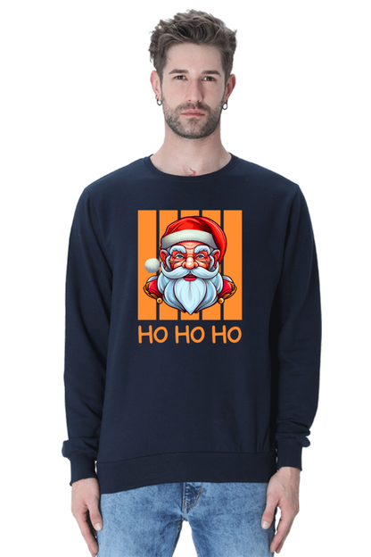 MEN || SWEATSHIRT || STREETWEAR || MERRY CHRISTMAS || SANTA CLAUS || HO HO HO ||  HOLIDAY FASHION || CHRISTMAS GIFTS || WINTER WEAR