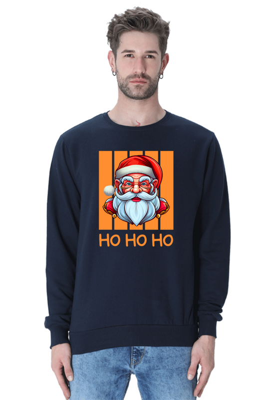 MEN || SWEATSHIRT || STREETWEAR || MERRY CHRISTMAS || SANTA CLAUS || HO HO HO ||  HOLIDAY FASHION || CHRISTMAS GIFTS || WINTER WEAR