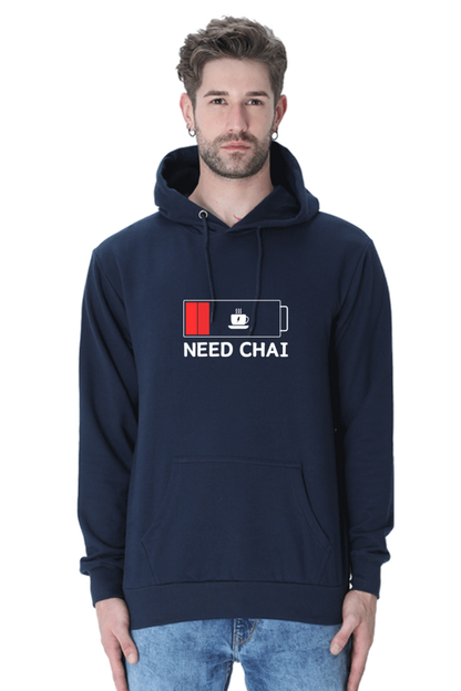 MEN || HOODIE SWEATSHIRT || STREETWEAR || TEA LOVER || TEA ADDICT || NEED CHAI || INDIAN TEA