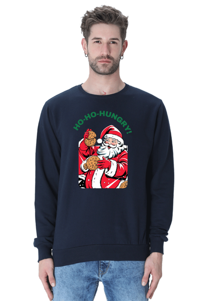 MEN || SWEATSHIRT || MERRY CHRISTMAS || SANTA CLAUS || WINTER WEAR || COOKIES || FUNNY QUOTES || TRENDY || FASHION