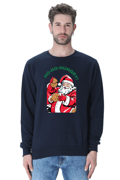 MEN || SWEATSHIRT || MERRY CHRISTMAS || SANTA CLAUS || WINTER WEAR || COOKIES || FUNNY QUOTES || TRENDY || FASHION