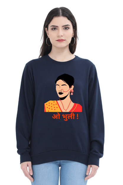 WOMEN || SWEATSHIRT || TRADITIONAL || PAHADI CULTURE || INDIAN ATTIRE || UTTARAKHAND || KUMAON || GARHWAL || NATH || PICHODA || O BHULI || AESTHETIC || WINTER WEAR || REGIONAL || MOUNTAIN || BEING PAHADI