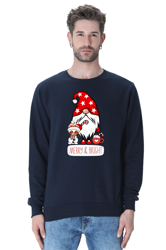 MEN || SWEATSHIRT || STREETWEAR || MERRY CHRISTMAS || SANTA CLAUS || SNOWMAN || QUIRKY || FUNNY PICTURES || CUTE SANTA || CARTOON CHARACTER || HOLIDAY FASHION || CHRISTMAS GIFTS || WINTER WEAR