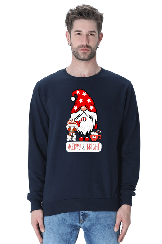 MEN || SWEATSHIRT || STREETWEAR || MERRY CHRISTMAS || SANTA CLAUS || SNOWMAN || QUIRKY || FUNNY PICTURES || CUTE SANTA || CARTOON CHARACTER || HOLIDAY FASHION || CHRISTMAS GIFTS || WINTER WEAR