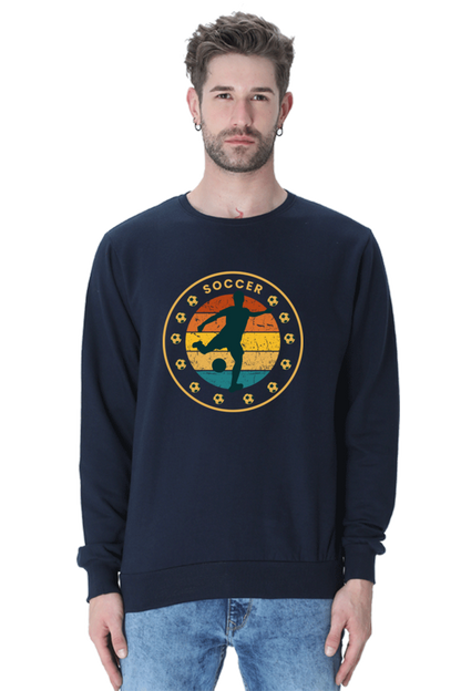 MEN || SWEATSHIRT || STREETWEAR || STREET ART || SOCCER || FOOTBALL ||  SPORTS FAN || RETRO STYLE || VINTAGE || FASHION || TRENDY || WINTER WEAR