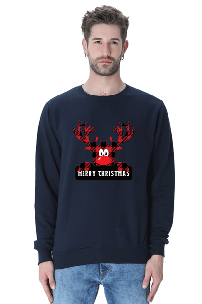 MEN || SWEATSHIRT || STREETWEAR || MERRY CHRISTMAS || SANTA CLAUS || REINDEER || HOLIDAY FASHION || CHRISTMAS GIFTS || WINTER WEAR