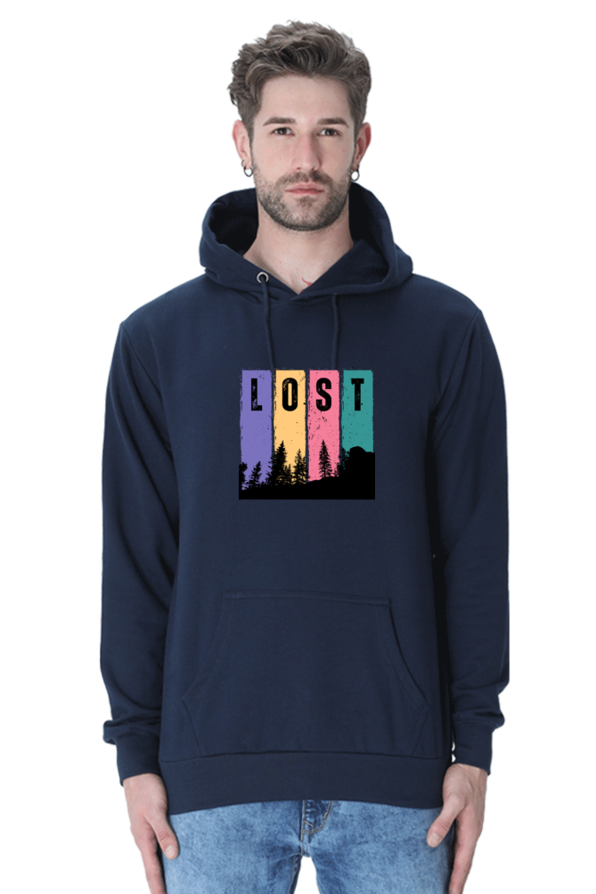 MEN || HOODIE SWEATSHIRT || TRAVEL || LOST