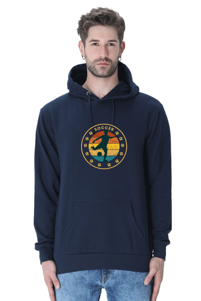 MEN ||  HOODIE SWEATSHIRT || STREETWEAR || STREET ART || SOCCER || FOOTBALL || SPORTS FAN || RETRO STYLE || VINTAGE || FASHION || TRENDY || WINTER WEAR