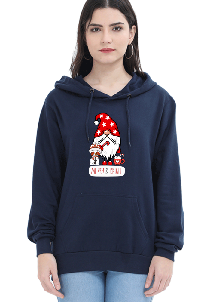 WOMEN || HOODIE SWEATSHIRT || STREETWEAR || MERRY CHRISTMAS || SANTA CLAUS || SNOWMAN || QUIRKY || FUNNY PICTURES || CUTE SANTA || CARTOON CHARACTER || HOLIDAY FASHION || CHRISTMAS GIFTS || WINTER WEAR