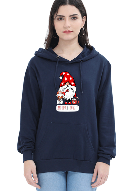 WOMEN || HOODIE SWEATSHIRT || STREETWEAR || MERRY CHRISTMAS || SANTA CLAUS || SNOWMAN || QUIRKY || FUNNY PICTURES || CUTE SANTA || CARTOON CHARACTER || HOLIDAY FASHION || CHRISTMAS GIFTS || WINTER WEAR