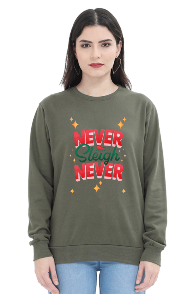 WOMEN || SWEATSHIRT || FUNNY QUOTES || MERRY CHRISTMAS || SANTA CLAUS || HUMOR || CHRISTMAS SAYING || GRAPHIC DESIGN ||  HOLIDAY FASHION || PHRASES || WINTER WEAR