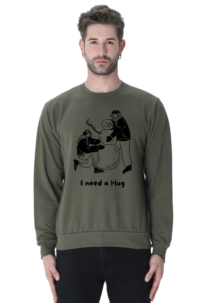 MEN || SWEATSHIRT || MERRY CHRISTMAS || SNOWMAN || COUPLE || RELATIONSHIP || LOVE || FRIENDSHIP || GRAPHIC DESIGN || HOLIDAY FASHION || CHRISTMAS GIFTS || WINTER WEAR