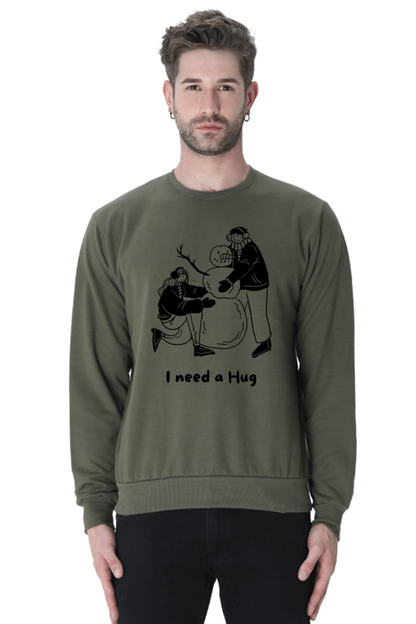 MEN || SWEATSHIRT || MERRY CHRISTMAS || SNOWMAN || COUPLE || RELATIONSHIP || LOVE || FRIENDSHIP || GRAPHIC DESIGN || HOLIDAY FASHION || CHRISTMAS GIFTS || WINTER WEAR