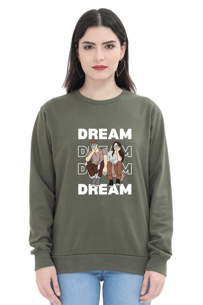 WOMEN || SWEATSHIRT || DREAM || DREAMER || MOTIVATIONAL QUOTES ||  HOPE || POSITIVE THINKING || SELF-LOVE || SELF-CARE || WINTER WEAR