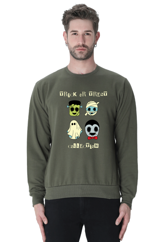 MEN || SWEATSHIRT || STREETWEAR || GHOST || SPOOKY || FUNNY || GOTHIC || VINTAGE || HALLOWEEN || CHRISTMAS GIFT || WINTER WEAR