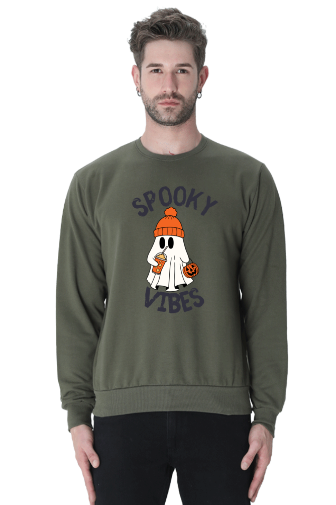 MEN || SWEATSHIRT || STREETWEAR || GHOST || PUMPKIN || SPOOKY || FUNNY || HALLOWEEN || CHRISTMAS GIFT || WINTER WEAR