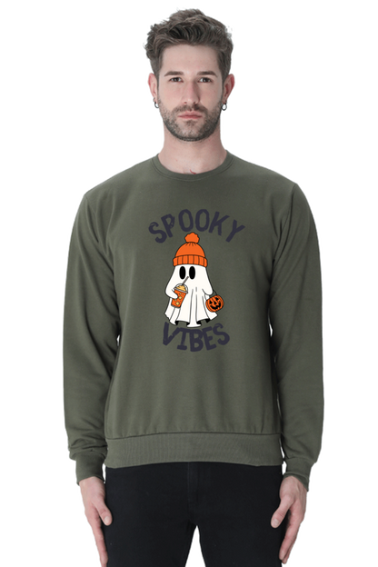 MEN || SWEATSHIRT || STREETWEAR || GHOST || PUMPKIN || SPOOKY || FUNNY || HALLOWEEN || CHRISTMAS GIFT || WINTER WEAR