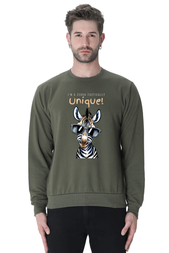 MEN || SWEATSHIRT || STREETWEAR || FUNNY QUOTES || ANIMAL PRINT || ANIME || FASHION || QUIRKY || ZEBRA || WINTER WEAR