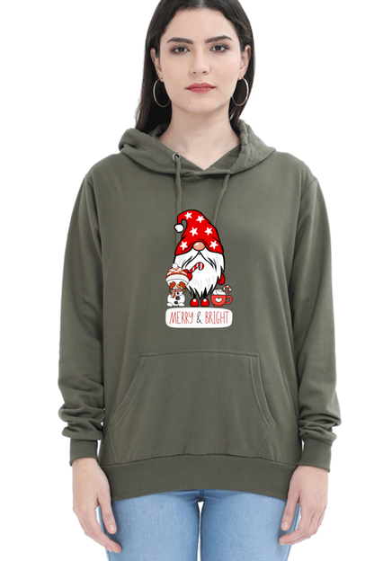 WOMEN || HOODIE SWEATSHIRT || STREETWEAR || MERRY CHRISTMAS || SANTA CLAUS || SNOWMAN || QUIRKY || FUNNY PICTURES || CUTE SANTA || CARTOON CHARACTER || HOLIDAY FASHION || CHRISTMAS GIFTS || WINTER WEAR