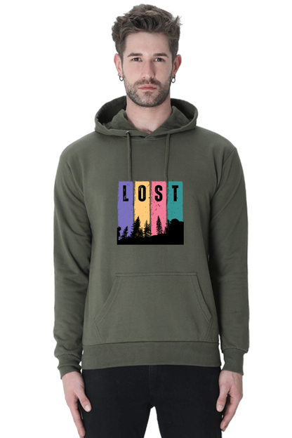 MEN || HOODIE SWEATSHIRT || TRAVEL || LOST