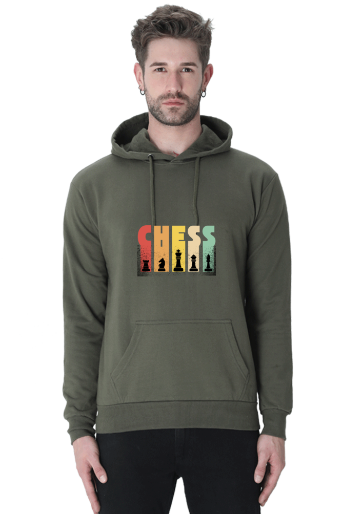 MEN || HOODIE SWEATSHIRT || CHESS LOVER