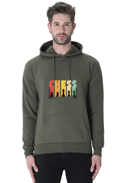 MEN || HOODIE SWEATSHIRT || CHESS LOVER