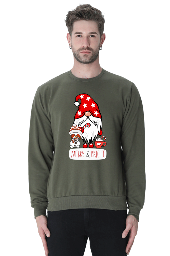 MEN || SWEATSHIRT || STREETWEAR || MERRY CHRISTMAS || SANTA CLAUS || SNOWMAN || QUIRKY || FUNNY PICTURES || CUTE SANTA || CARTOON CHARACTER || HOLIDAY FASHION || CHRISTMAS GIFTS || WINTER WEAR