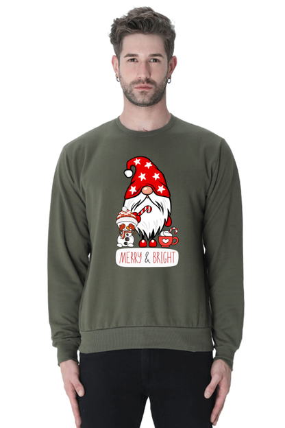 MEN || SWEATSHIRT || STREETWEAR || MERRY CHRISTMAS || SANTA CLAUS || SNOWMAN || QUIRKY || FUNNY PICTURES || CUTE SANTA || CARTOON CHARACTER || HOLIDAY FASHION || CHRISTMAS GIFTS || WINTER WEAR