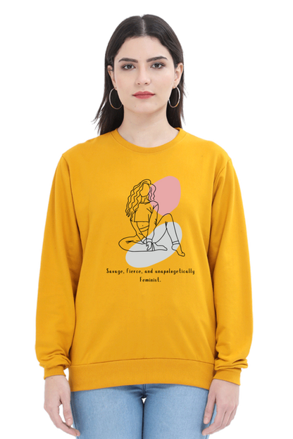 WOMEN || SWEATSHIRT ||  MOTIVATIONAL QUOTES || FEMINISM || SELF-LOVE || EMPOWERMENT || CONFIDENCE || SELF CARE || GIRL POWER || STRONG || INDEPENDENT || FEMINIST || GIFT FOR HER || WINTER WEAR