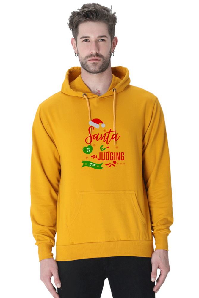 MEN || HOODIE SWEATSHIRT || FUNNY QUOTES || MERRY CHRISTMAS || SANTA CLAUS || HUMOR || HOLIDAY FASHION || PHRASES || WINTER WEAR