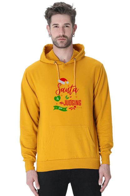 MEN || HOODIE SWEATSHIRT || FUNNY QUOTES || MERRY CHRISTMAS || SANTA CLAUS || HUMOR || HOLIDAY FASHION || PHRASES || WINTER WEAR