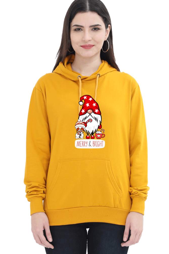 WOMEN || HOODIE SWEATSHIRT || STREETWEAR || MERRY CHRISTMAS || SANTA CLAUS || SNOWMAN || QUIRKY || FUNNY PICTURES || CUTE SANTA || CARTOON CHARACTER || HOLIDAY FASHION || CHRISTMAS GIFTS || WINTER WEAR