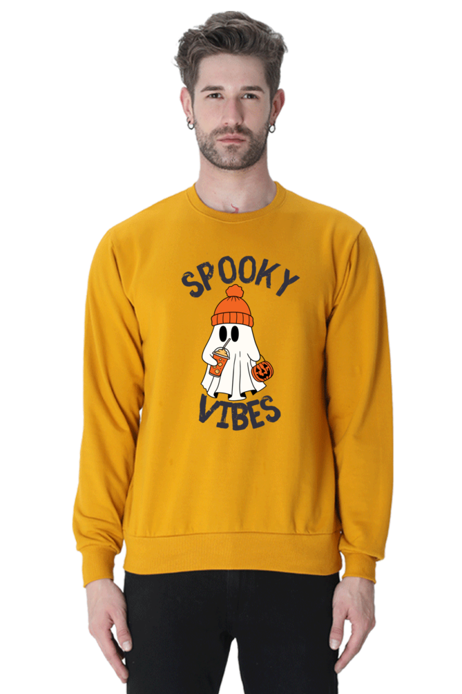 MEN || SWEATSHIRT || STREETWEAR || GHOST || PUMPKIN || SPOOKY || FUNNY || HALLOWEEN || CHRISTMAS GIFT || WINTER WEAR