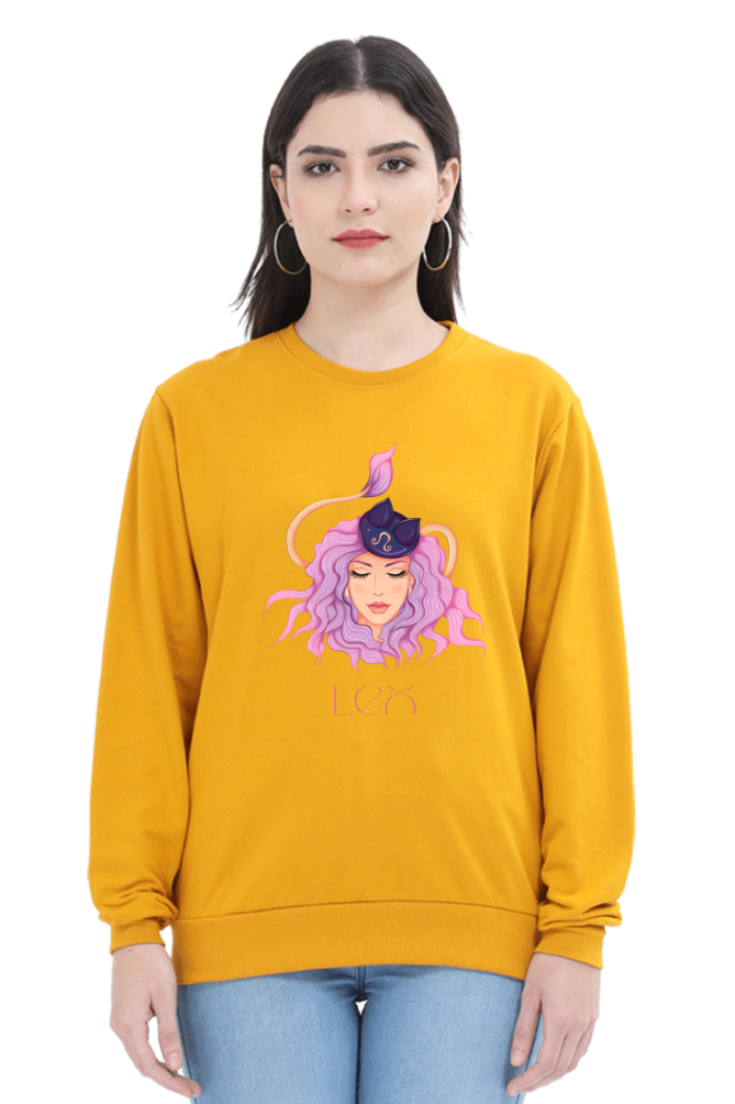 WOMEN || SWEATSHIRT || ZODIAC SIGN || ASTROLOGY || LEO || BRAVERY || STRENGTH || BIRTHDAY || GIFTS FOR HER