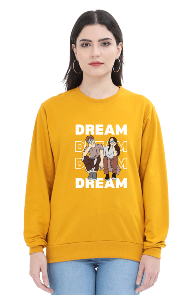 WOMEN || SWEATSHIRT || DREAM || DREAMER || MOTIVATIONAL QUOTES ||  HOPE || POSITIVE THINKING || SELF-LOVE || SELF-CARE || WINTER WEAR