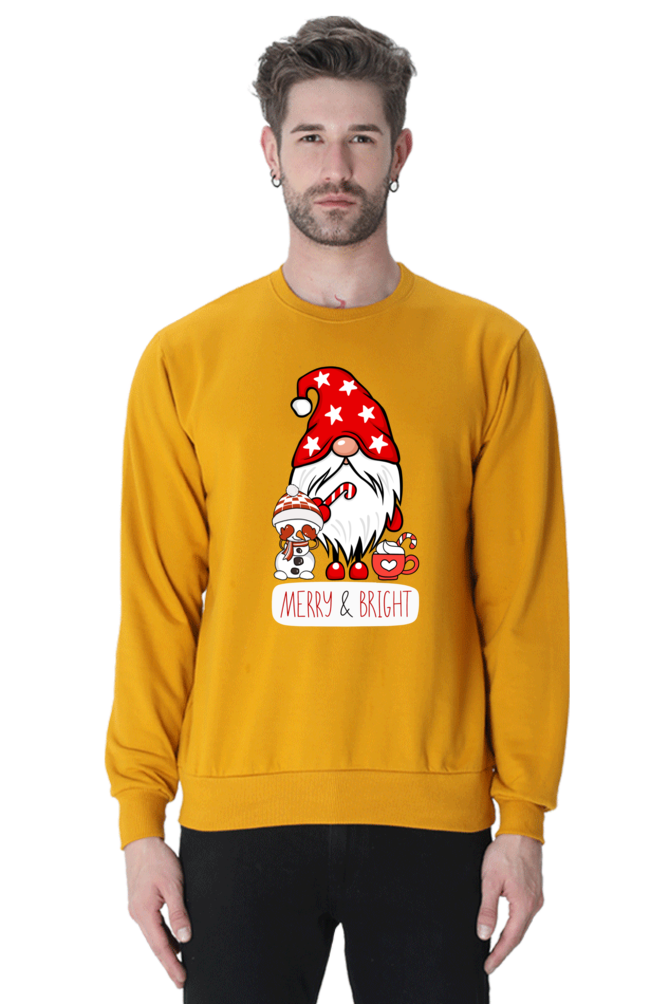 MEN || SWEATSHIRT || STREETWEAR || MERRY CHRISTMAS || SANTA CLAUS || SNOWMAN || QUIRKY || FUNNY PICTURES || CUTE SANTA || CARTOON CHARACTER || HOLIDAY FASHION || CHRISTMAS GIFTS || WINTER WEAR