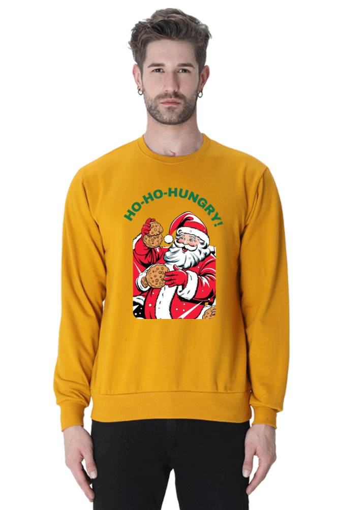 MEN || SWEATSHIRT || MERRY CHRISTMAS || SANTA CLAUS || WINTER WEAR || COOKIES || FUNNY QUOTES || TRENDY || FASHION