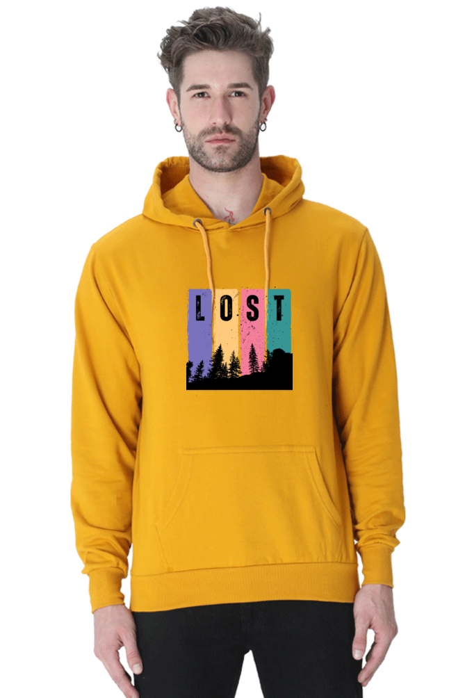 MEN || HOODIE SWEATSHIRT || TRAVEL || LOST