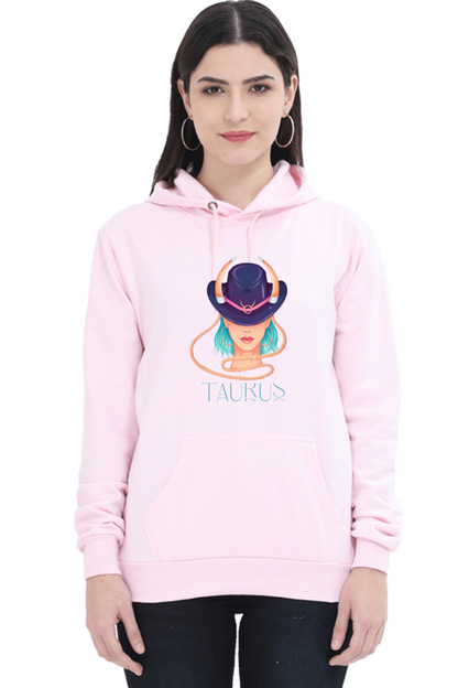 WOMEN || HOODIE SWEATSHIRT || ZODIAC SIGN || ASTROLOGY || TAURUS || HORNS || BIRTHDAY || GIFTS FOR HER