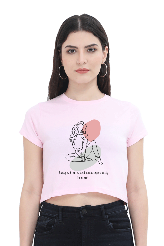 WOMEN || CROP TOP || MOTIVATIONAL QUOTES || FEMINISM || SELF-LOVE || EMPOWERMENT || CONFIDENCE || SELF CARE || GIRL POWER || STRONG || INDEPENDENT || FEMINIST || GIFT FOR HER