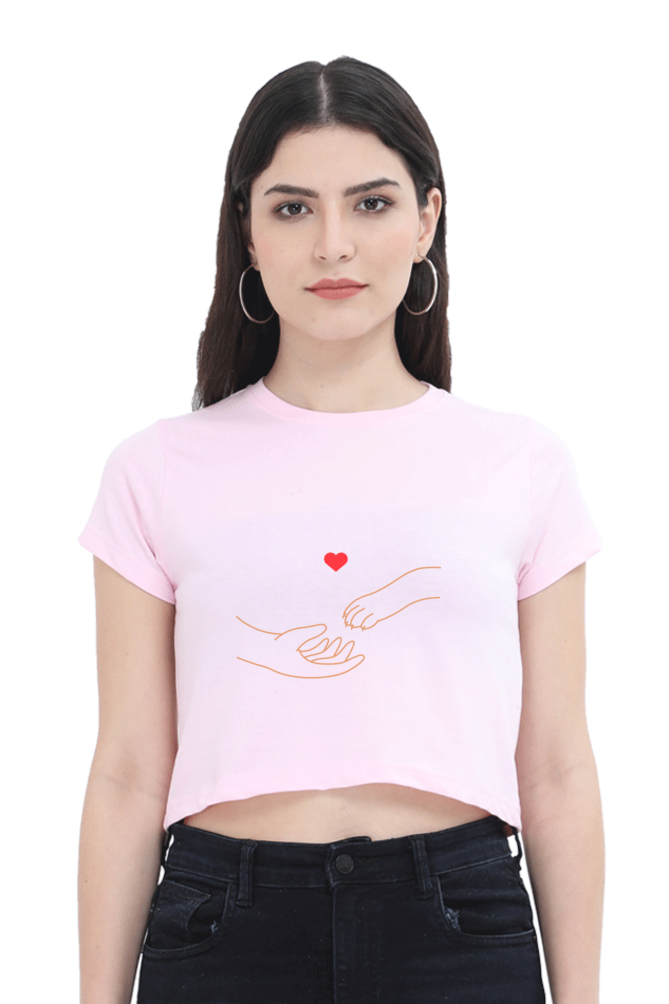 WOMEN || CROP TOP || POSITIVE VIBES || ANIMAL PRINT || ANIMAL LOVER || FASHION || PAW || DOG || DOG LOVER || CAT LOVER || CUTE CAT || CUTE DOG || PET LOVER || PET ADOPTION || GIFT FOR HER