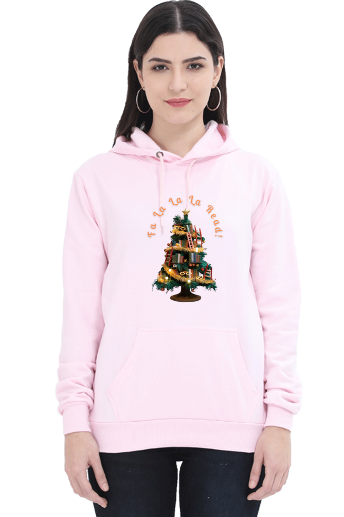 WOMEN || HOODIE SWEATSHIRT || MERRY CHRISTMAS || STREETWEAR || BOOKWORM || BOOK LOVER || CHRISTMAS GIFT || WINTER WEAR